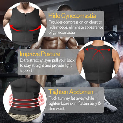 Men Body Shaper Waist Trainer