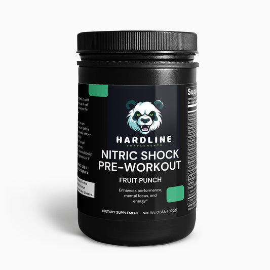 HARD LINE Pre-Workout Powder (Fruit Punch)