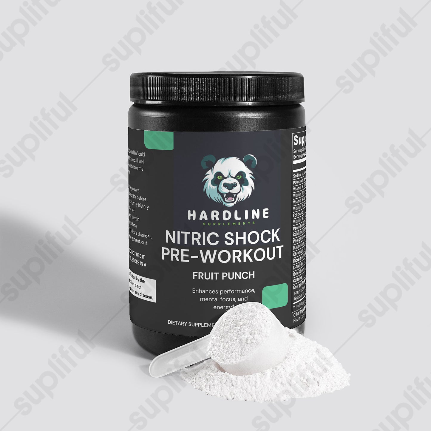 HARD LINE Pre-Workout Powder (Fruit Punch)