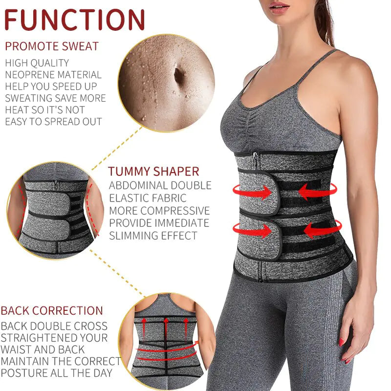 Steel Boned Waist Trainer